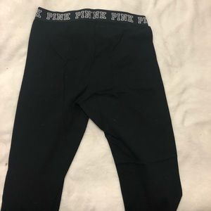 Victoria’s Secret Black Cotton Leggings